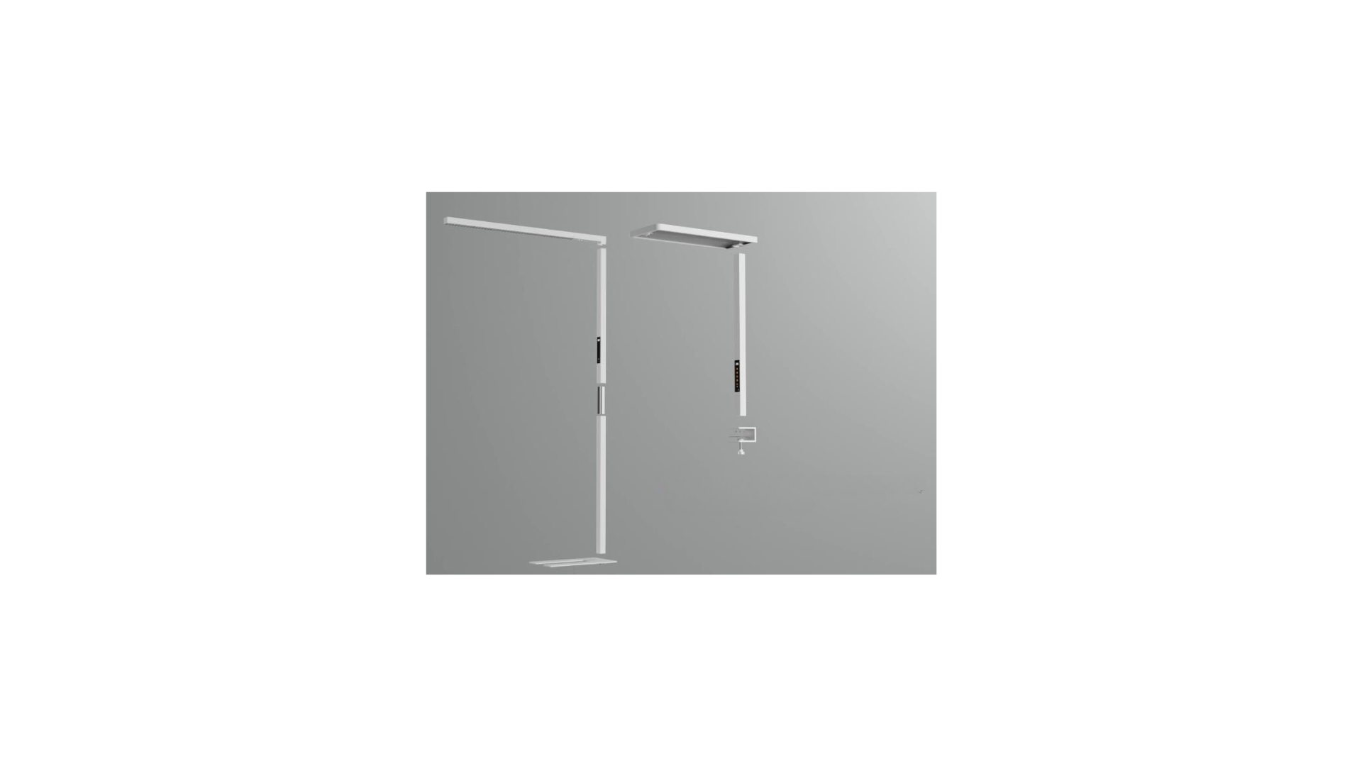 LED Stehleuchte Office weiss – Bild 3