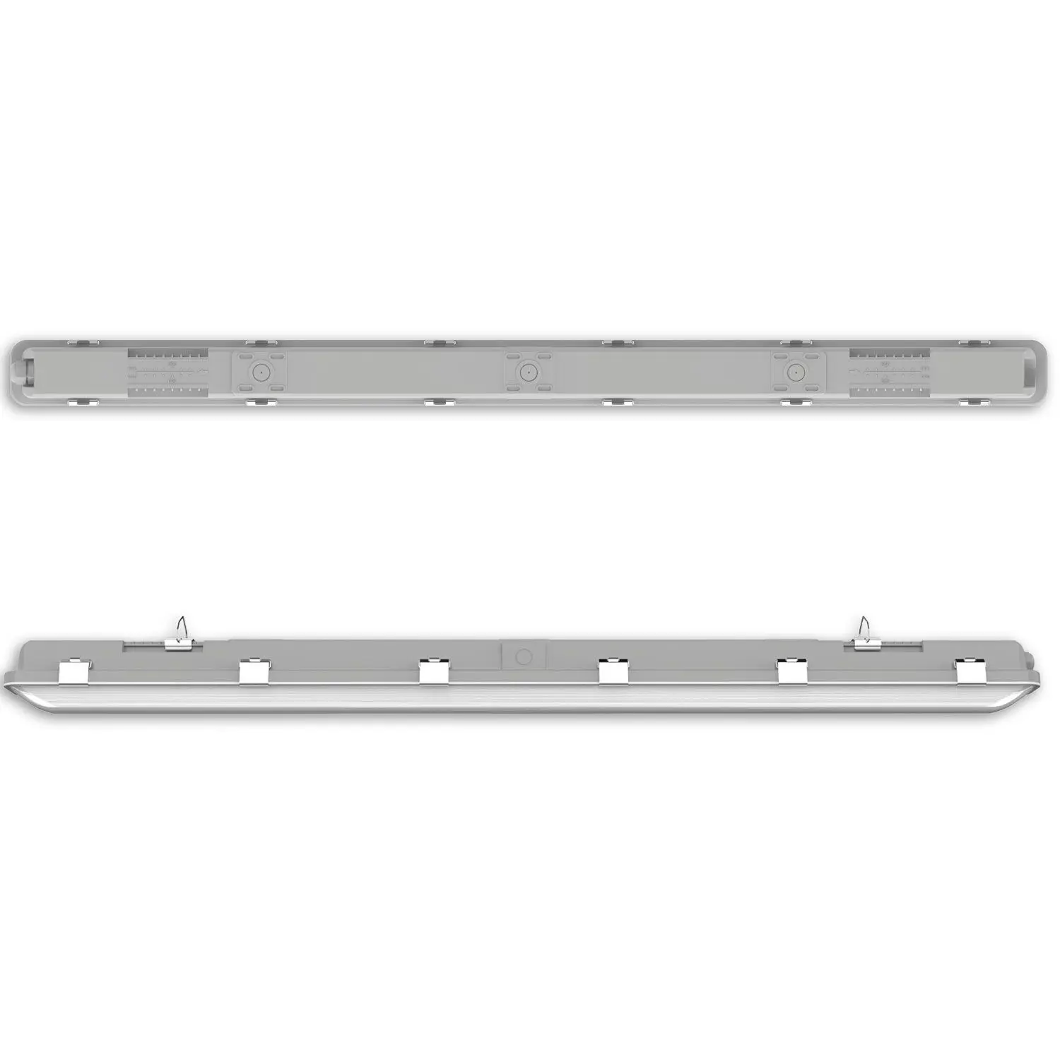 LED Wannenleuchte SL 150cm, IP66, PowerSwitch 36-57W, 140lm/W, 4000K – Bild 3
