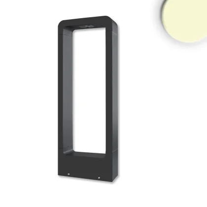 LED Wegeleuchte Poller-2, 60cm, 9W, sandschwarz, warmweiss