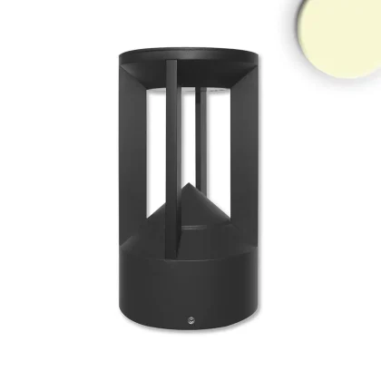 LED Leuchte Poller-4, 9W, sandschwarz, warmweiss