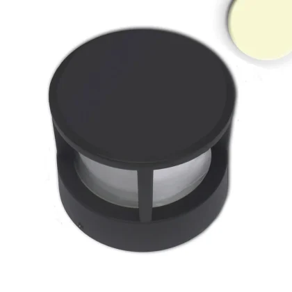 LED Leuchte Poller-5, 6W, sandschwarz, warmweiss