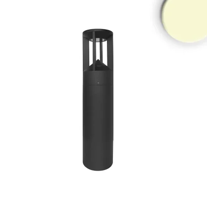 LED Wegeleuchte Poller-4, 40cm, 9W, sandschwarz, warmweiss