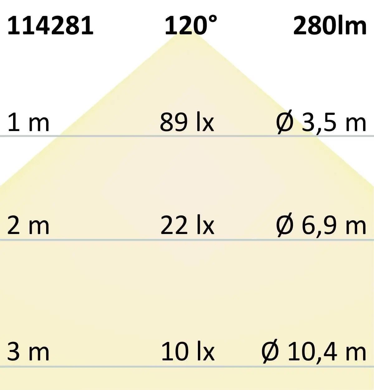 LED Wegeleuchte Poller-5, 70cm, 6W, sandschwarz, warmweiss – Bild 4