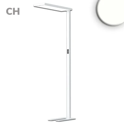 LED Office Pro Stehleuchte Up&Down, 80W+20W, Weiss, neutralweiss, Touch-Dimm