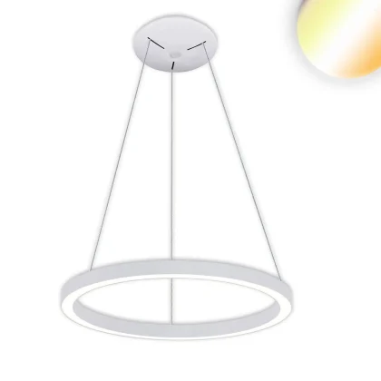 LED Hängeleuchte Circle 580 weiss, 48W, rund, ColorSwitch 3000|3500|4000K, dimmbar