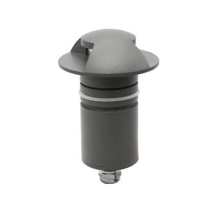 LED Bodeneinbaustrahler, rund 2SIDE 60mm, schwarz, 12-24V, IP67, 3W, 60°, warmweiss