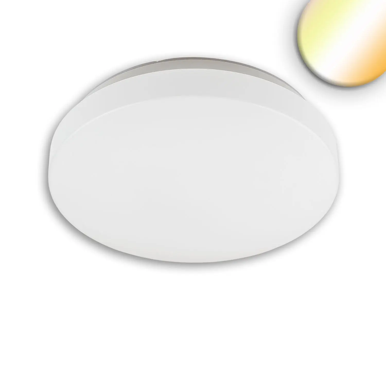 LED Deckenleuchte 13|18W, weiss, rund, DN280, IP64, 120lm/W, ColorSwitch 3000|4000|6000K