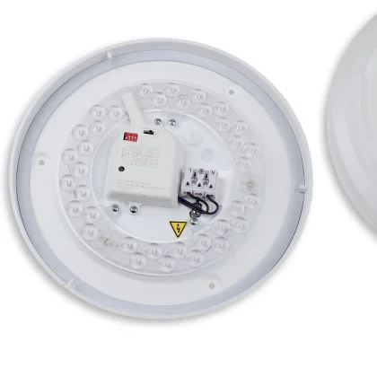 LED Deckenleuchte 22|32W, weiss, rund, DN410, IP64, 120lm/W, ColorSwitch 3000|4000|6000K